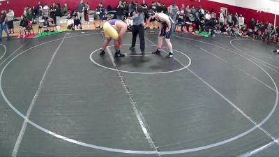 285 lbs Cons. Round 1 - Vili Tupou, Durango vs Declan Maffey, Clark