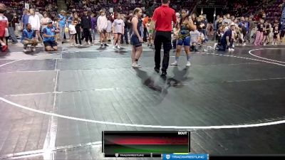 143 lbs Round 1 - Aislynn Williams, Widefield Wrestling Club vs Aurora Monroe, Palmer Divide Wrestling Inc.