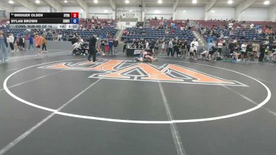 138 lbs Cons. Sub-rd Of 16 - Bridger Olsen, Syracuse vs Dylan Brown, Savage House Wrestling Club