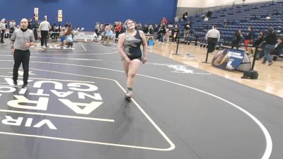 235 lbs Cons. Round 2 - Meera Benedict, Potomac Senior vs Catherine Hahn, Northwood