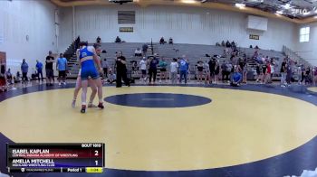 118 lbs Round 2 - Isabel Kaplan, Central Indiana Academy Of Wrestling vs Amelia Mitchell, Highland Wrestling Club