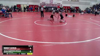 152 lbs Cons. Round 3 - Berent Kosbab, Fairmont-Martin County West vs Evan Bartholomaus, Red Rock Central