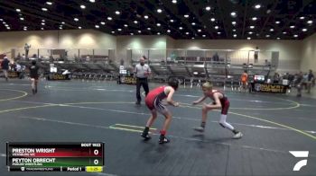 78 lbs Round 2 - Preston Wright, Vicksburg Wc vs Peyton Obrecht, Purler Wrestling