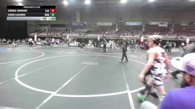 98 lbs Final - Creed Herder, Elbert County Wranglers vs Cruz Lucero, Duran Elite