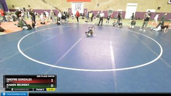 56-61 lbs Round 2 - Julian Maximo, AZ vs Cory Buckley, IN