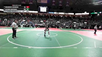 50 lbs Cons. Round 3 - Brandon Johnson, RTLA vs Jayden Writesel, PWCA