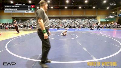 45 lbs Final - Priscilla Garcia, Reign Wrestling Club vs Azalea Garcia, The Valley Wrestling Club