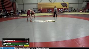 125 lbs Cons. Round 2 - Cade Hornback, Coe vs Cael Long, Coe