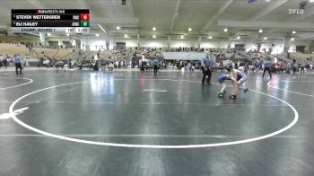 70 lbs Champ. Round 1 - Steven Wettergren, Nolensville Wrestling Club vs Eli Hailey, Junior Rockets Wrestling Club