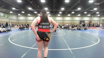 170 lbs Quarterfinal - Allison Neeper, PA West Yellow - GHSE vs Sadie Nadeau, Lebanon Die Hard Wrestling - GHSE