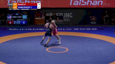 67 kg 1/8 Final - Otto Black, USA vs Yerzhet Zharlykassyn, KAZ