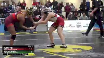 136 lbs Champ. Round 1 - Flora Vizi, North Central College vs Jolynn Harris, Colorado Mesa University