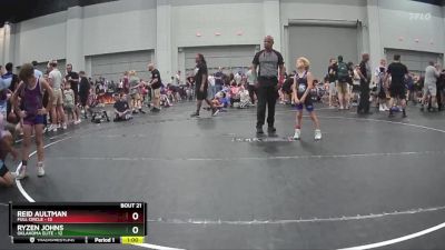 60 lbs Round 6 (8 Team) - Reid Aultman, Full Circle vs Ryzen Johns, Oklahoma Elite