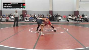 141 lbs Quarterfinal - Dario Lemus, Maryland vs Jordan Titus, West Virginia