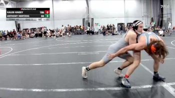 175 lbs Round 1 (6 Team) - Kaleb Kinzey, TDWC Maniacs vs Anthony Hertzog, Broad Axe Gold