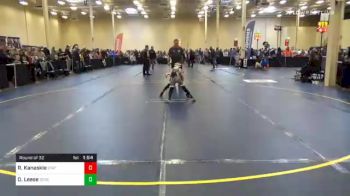 50 lbs Prelims - Ryder Kanaskie, State College vs Oakley Leese, Dover