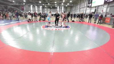 130 lbs Champ. Round 3 - Taylynn Stratton, Mat Demon Wrestling Club vs HarleQuinn Geyer, NW Spartans Wrestling