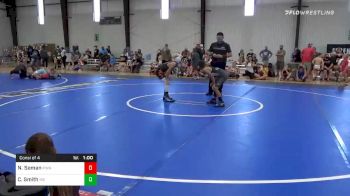 85 lbs Consolation - Nolan Seman, Pinnacle WC vs Cael Smith, M2