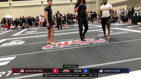 Mateo Martinez vs Markyle Bouie 2025 ADCC Orlando Open/Youth Trials