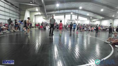 88 lbs Quarterfinal - Kasen Peters, Claremore Wrestling Club vs Abram Griekspoor, Maize