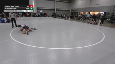144 lbs Cons. Sub-rd Of 32 - Parker Wallis, Tri State Wrestling Academy vs Tanner Whiteside, Grind Wrestling Club