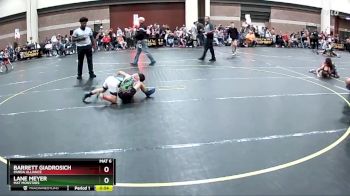 61 lbs Round 2 - Barrett Giadrosich, Panda Alliance vs Lane Meyer, Mat Monstars