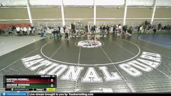 70 lbs Cons. Round 5 - Hayven Morrill, Rams WC vs George Howard, Salem Elite Mat Club