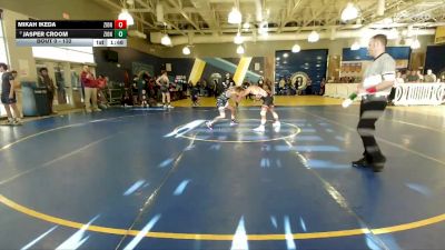 132 lbs Champ. Round 1 - Jasper Croom, SOT / DOZ vs Mikah Ikeda, JAX WC