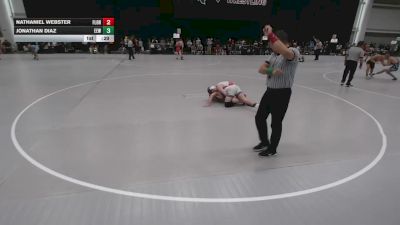 132 lbs Cons. Sub-rd Of 32 - Jonathan Diaz, Eagle Empire Wrestling vs Nathaniel Webster, Florida