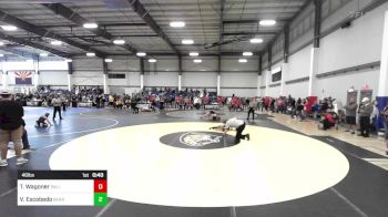 46 lbs Rr Rnd 2 - Traceyn Wagoner, Palisade Little Dawgs vs Vincent Escobedo, Bear WC