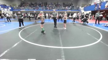 73 lbs Quarterfinal - Anson LeGrand, Sperry Wrestling Club vs Isaac Anderson, Claremore Wrestling Club