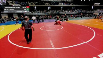 6A 175 lbs Champ. Round 1 - Grayson Carpenter, Arlington Martin vs Caleb Collins, Dripping Springs