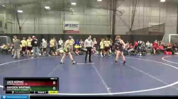 120 lbs Round 3 (6 Team) - Jace Komac, Montana Maroon vs Hayden Whiting, South Dakota Thunder