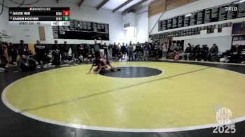 95 lbs Cons. Round 2 - Jacob Her, Red Star Wrestling Academy vs Zaiden Hoover, Harriet Eddy Middle School