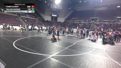 115 lbs Cons. Semis - William Wasson, FH Jr Vikings Wrestling Club vs Caden Ullrich, Mile High Wrestling Club