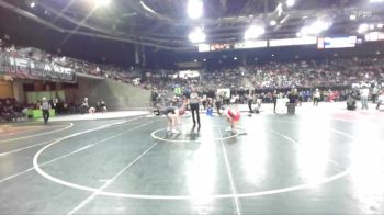 110 lbs Champ. Round 1 - Mikaiala Aberasturi, Homedale vs Mya Bolander, Idaho Falls