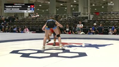 Quarters - Aleena Navarrete, Sanderson Wrestling Academy vs Emjay Neumann, Team Nazar Training Center