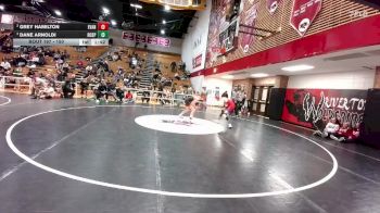 150 lbs Semifinal - Dane Arnoldi, Rock Springs vs Grey Hamilton, Evanston