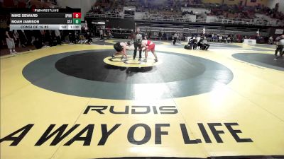 215 lbs Consi Of 16 #2 - Mike Seward, St. Paul's School (NH) vs Noah Jamison, St Johns (TX)
