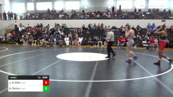 145 lbs 7th Place - Jahmar Gonzalez-Allie, Annville Cleona vs Austin Shore, Camp Hill