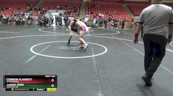 130-135 lbs Round 2 - Aaron Derr, Donahue WA vs Connor Flaherty, CP Wrestling