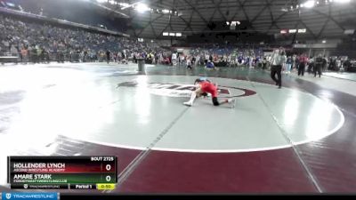 119 lbs Quarterfinal - Amare Stark, FordDynastyWrestlingClub vs Hollender Lynch, Ascend Wrestling Academy