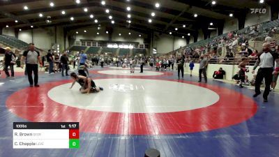 100 lbs Final - Raymond Brown, Georgia vs Cayden Chapple, Level Up Wrestling Center