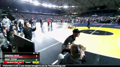 62 lbs Champ. Round 2 - Jeremiah Veliz, Prosser Wrestling Academy vs Diego Tovar, Victory Wrestling-Central WA