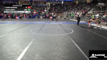 50 lbs Cons. Round 1 - Alexa Smith, Garden City Wrestling Club vs Layne Vaughan, Bonner Springs