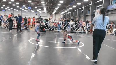 55 lbs Round 3 (12pm Friday) - Rileigh Lipscomb, Florida Elite vs Julia Risha, NEWHALE