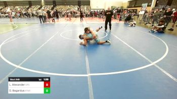 147-H lbs Round Of 32 - Logan Alexander, GPS Wrestling Club vs Daniel Bogardus, Shore Thing WC