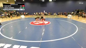 107 lbs Cons. Round 2 - Julie Gatto, Stafford Senior High vs Abigail Romero, Falls Church