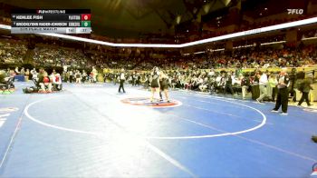 190 Class 1 lbs 5th Place Match - Brooklyenn Rader-johnson, Kirksville vs Kenlee Fish, Plattsburg