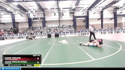 100 lbs Cons. Round 4 - Naomi Aguilar-Muniz, Tennyson vs Alexis Toscano, Lincoln (Stockton)